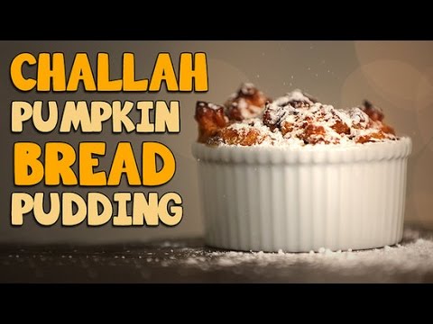 How to Make Challah Pumpkin Bread Pudding