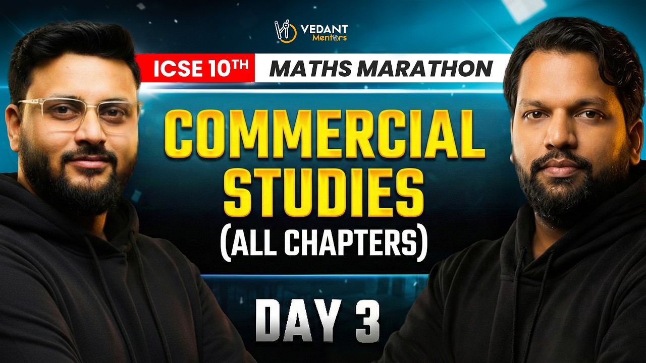🔥 ICSE Class 10 Maths Maha Marathon 2026 🔥 Day 3 | Commercial Mathematics | Boards 2026
