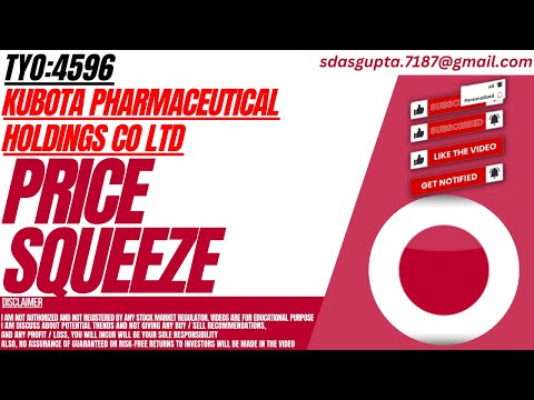 PRICE SQUEEZE : KUBOTA PHARMACEUTICAL HOLDINGS STOCK ANALYSIS | TYO:4596