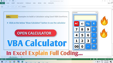 How to Make Calculator in Excel VBA | VBA Calculator #TheTalkingBrain