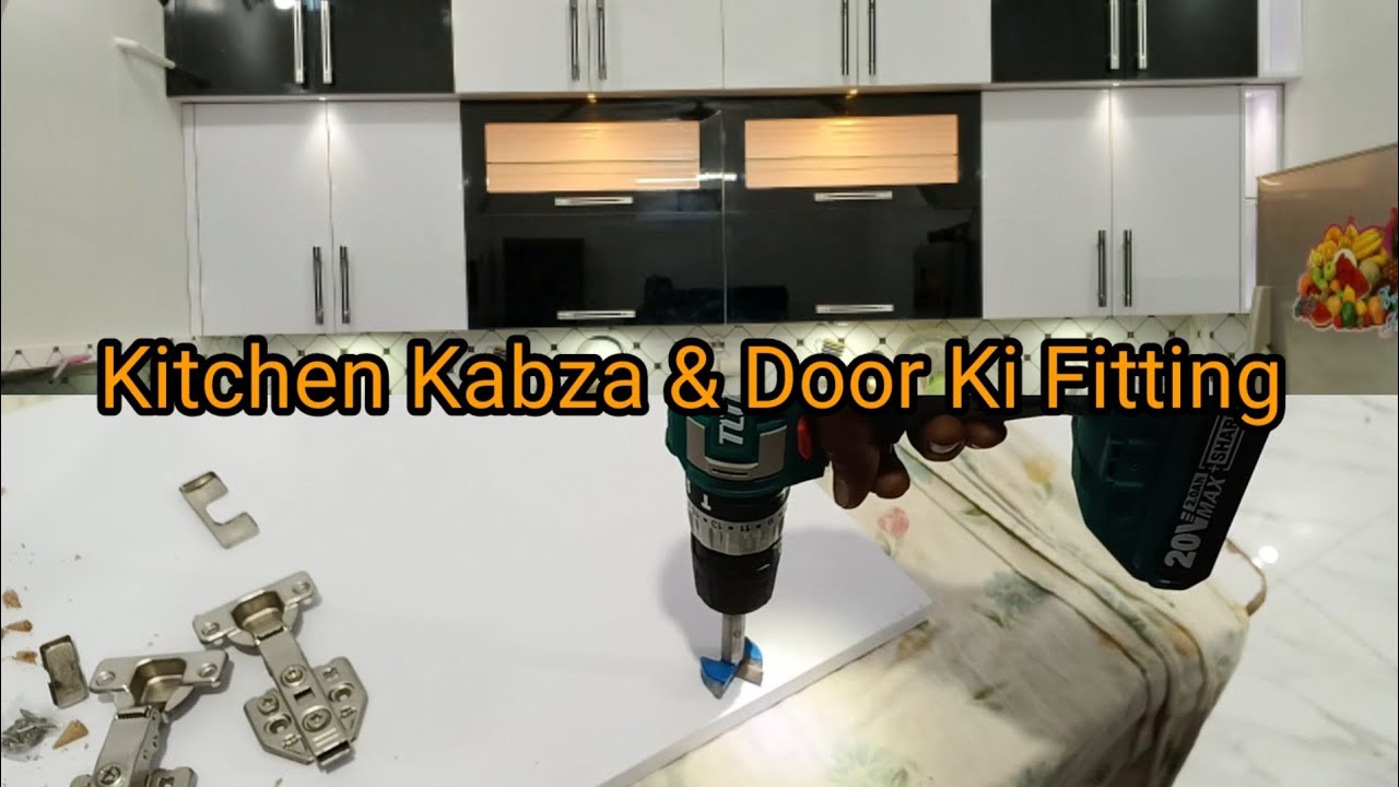 Kitchen Kabza Door Fitting YouTube Kitchen Kabza Door Fitting YouTube
