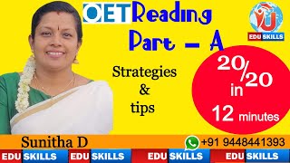 Edu Skills OET: OET Reading  Part - A: Diabetic foot ulcer: Sunitha D: 4-9-2023: OET made easy