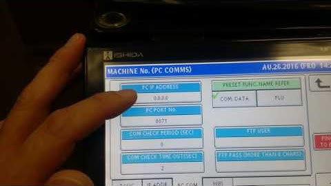 Uni-5/7 changing IP address
