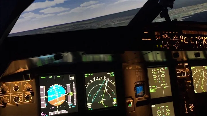 A320 Full Motion Simulator Experience - 17 year old Student Pilots!