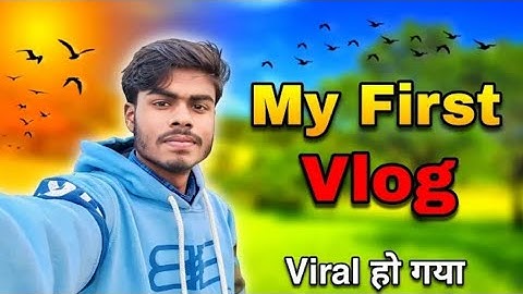 My first Vlog #video #life ka #firstvlog 