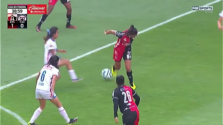 brenda ceren gol atlas 1 vs cruz azul 0 MX femenil