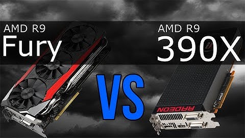 AMD R9 Fury vs R9 390X