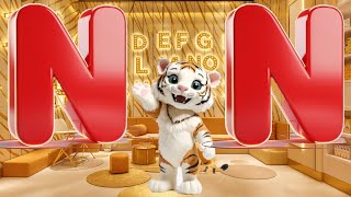 Learn the N words | The N Song | Night, Nature, Nurture & Neatness! The Tiger Princess