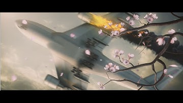 Airplane Crash full 3D VFX Shot with Breakdown