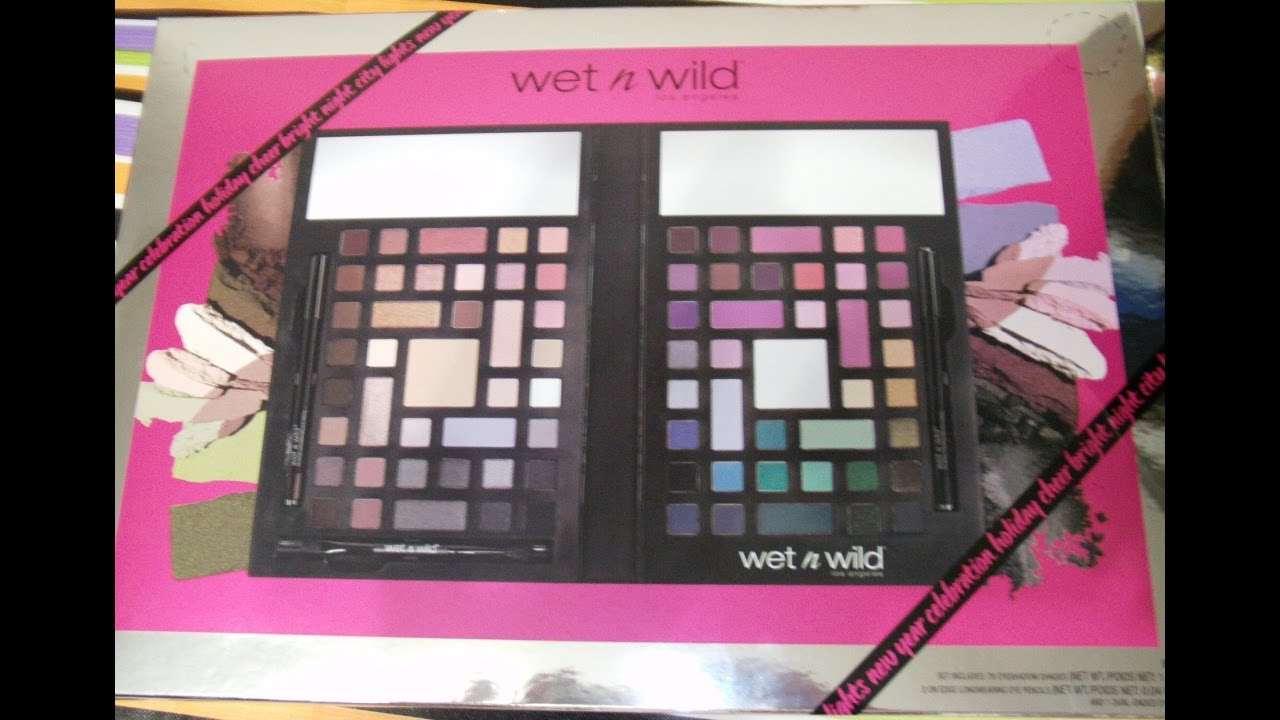 Wet n Wild Holiday palette 2016, Black Radiance, Elf, and more