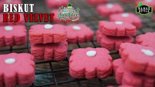 Biskut Red Velvet Koleksi Kuih Raya 2025 Biskut Raya Aidilfitri 2025 Mamak Style
