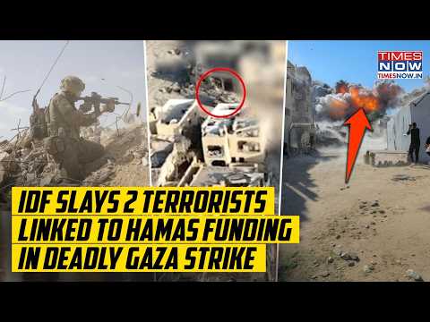 IDF Attacks Hamas Cash Pipeline: 2 Terrorists Who Moved Millions Killed| On Cam-Deadly Gaza Blitz