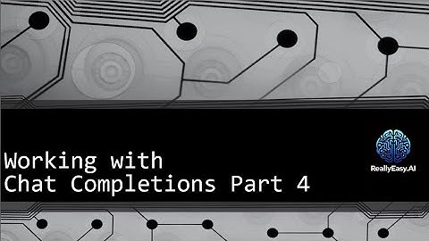 OpenAI API: Chat Completions 4 - logprobs, top_logprobs