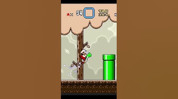 SMW: Return To Dinosaur Land - Wiggler Woods 2 Mini Gameplay (Shorts)