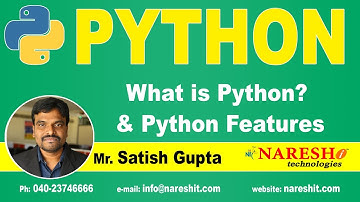 What is Python? and Python Features | Python Tutorials for Beginners | Mr. Satish Gupta