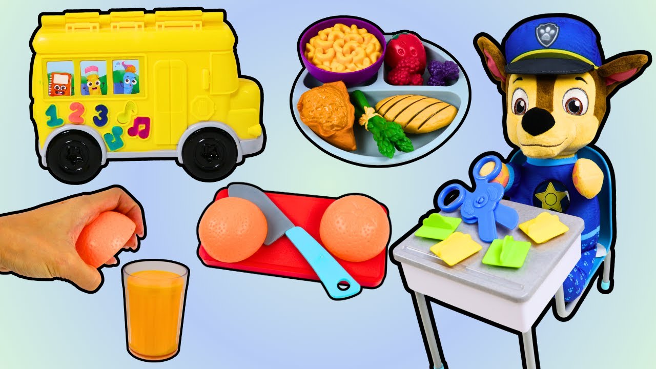 Play: Paw Patrol Chase Learns ABC's: a Play-Doh craft video that doubles as playtime