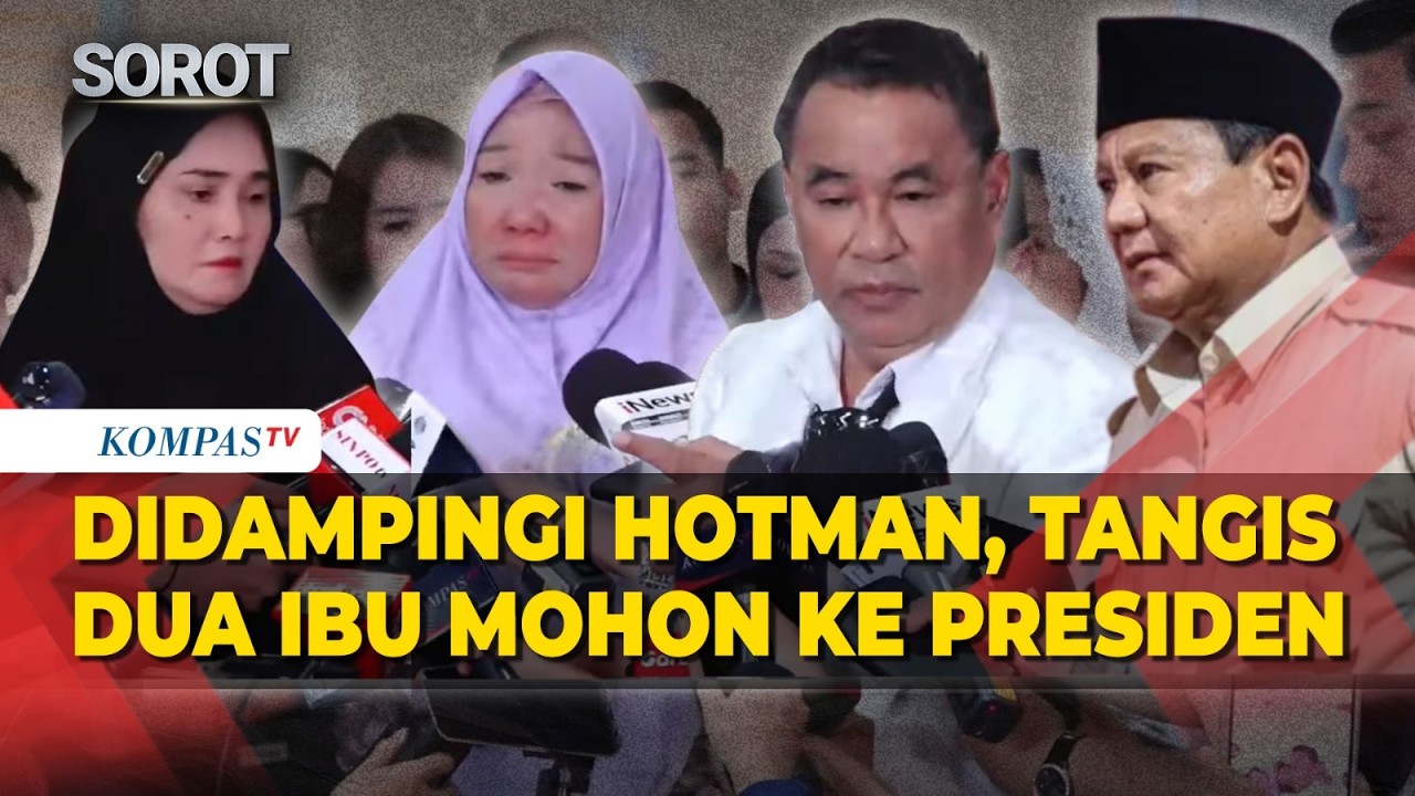 Didampingi Hotman Paris, Tangis Dua Ibu Minta Tolong ke Presiden Prabowo