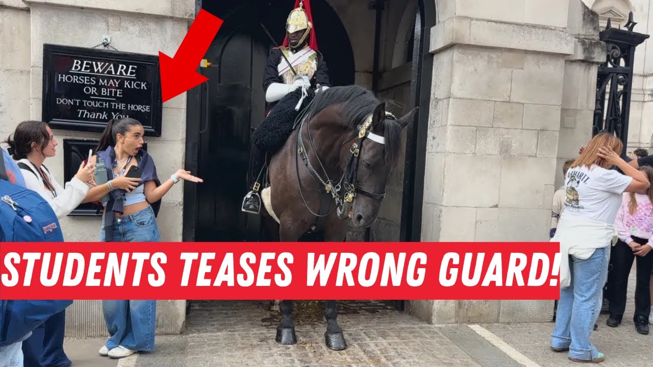 Disrespectful Students TEASE Royal Guard — Instantly Regret It!