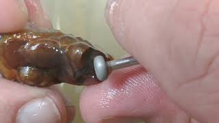 Fire Agate Tutorials ~ Carving a test window Wealth