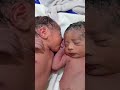 Look at what the twin babies are doing.”