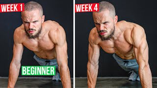 The Perfect Push Ups Challenge For Beginners (4 Weeks Crazy Results)