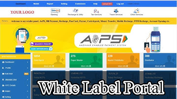 Start your Own Brand AePS Portal | B2B WhiteLabel AePS Portal | B2B Admin Resellers Software