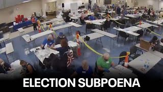 DOJ subpoenas Arizona election officials for Trump communications