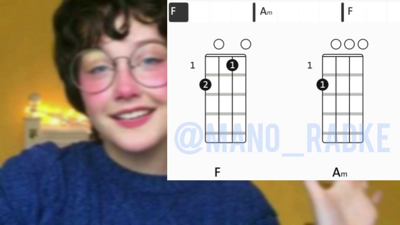 svømme pædagog Fjord Chloe Moriondo Buttercup (jack stauber) - Ukulele chords - YouTube