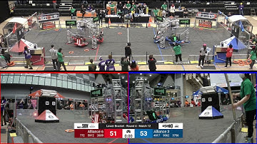 Playoff Match 12 (Round 4) - 2024 ONT District University of Waterloo Event - Full Field View