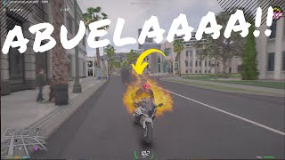 La moto truco, Lars y la abuela 😂