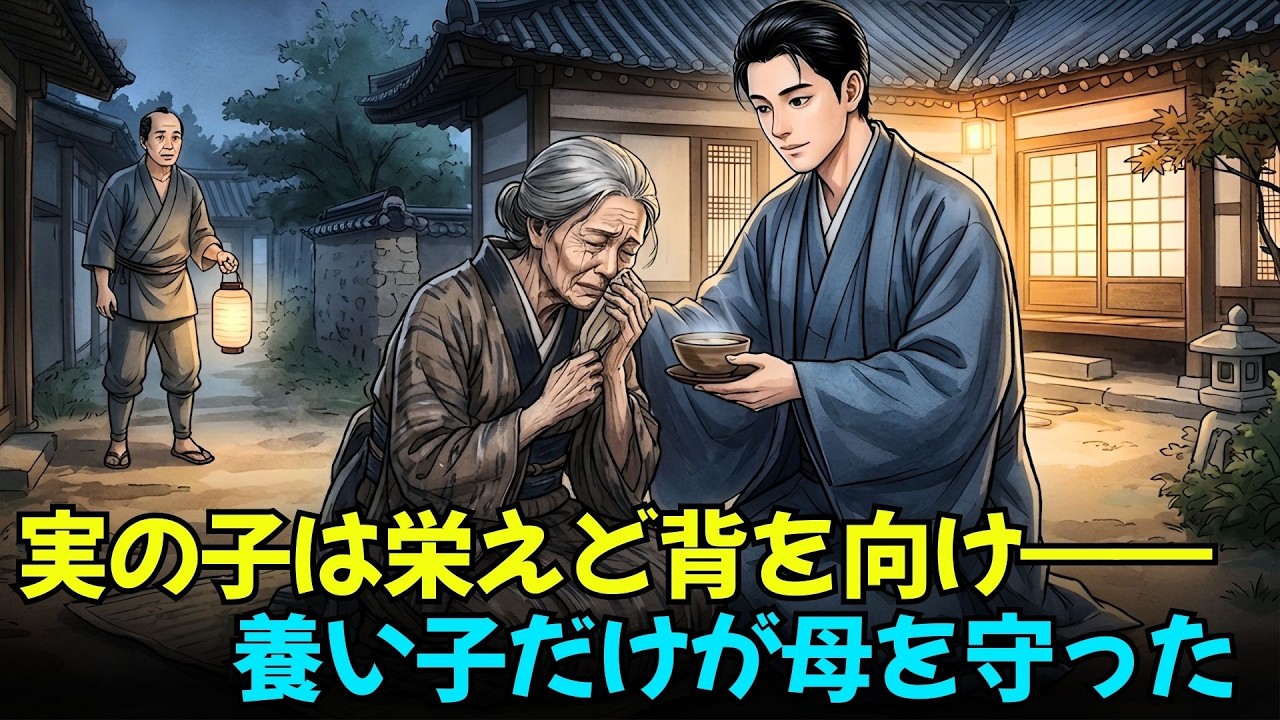 実子のために生きた母の晩年──最後に寄り添ったのは養子だった | 昔話 | 日本民話