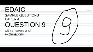EDAIC Paper A Question 9