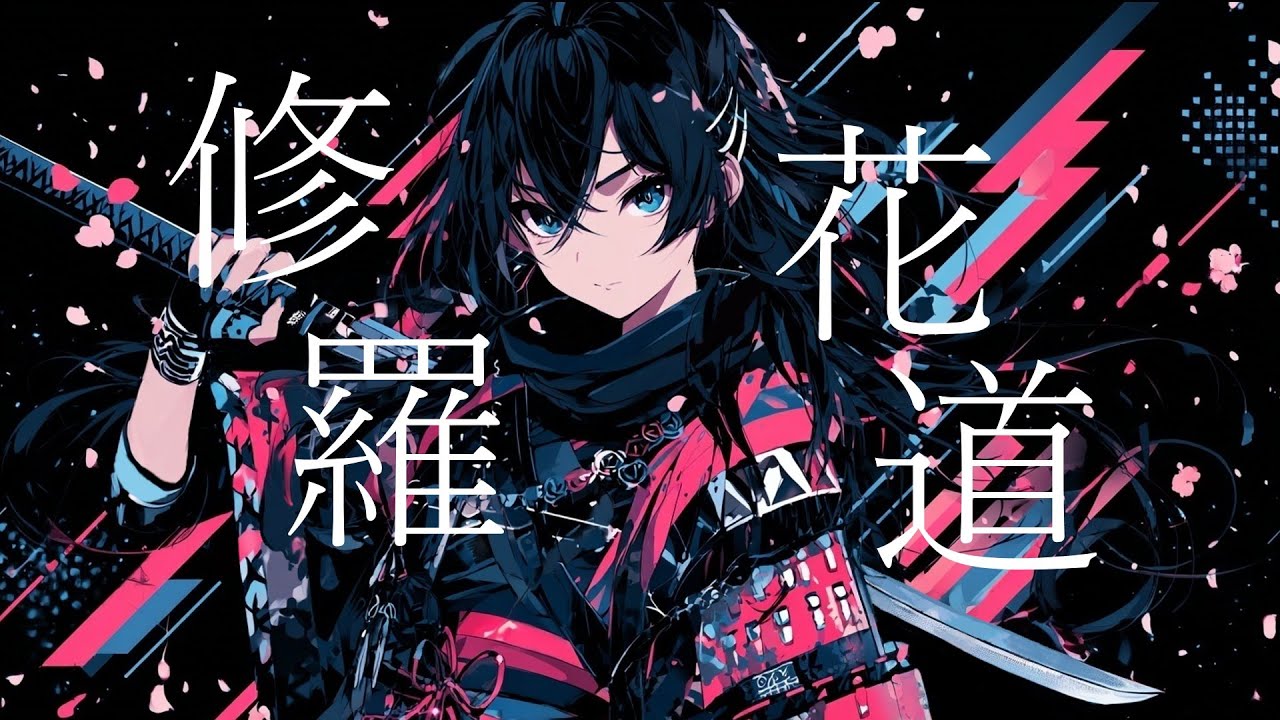 【和風BGM】かっこいい和風戦闘BGM「修羅の花道」Japanese Battle Music【疾走感・テンション上がる・アップテンポ・フリーBGM】