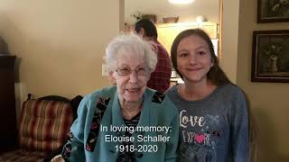 In Memory of my 102 Year Old Grandma - 1918-2020