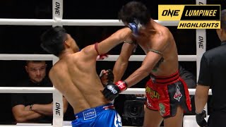 ONE ลุมพินี HIGHLIGHTS | ชาละวัน เงาะบางกะปิ vs เพชรพัทยา ซิลค์มวยไทย