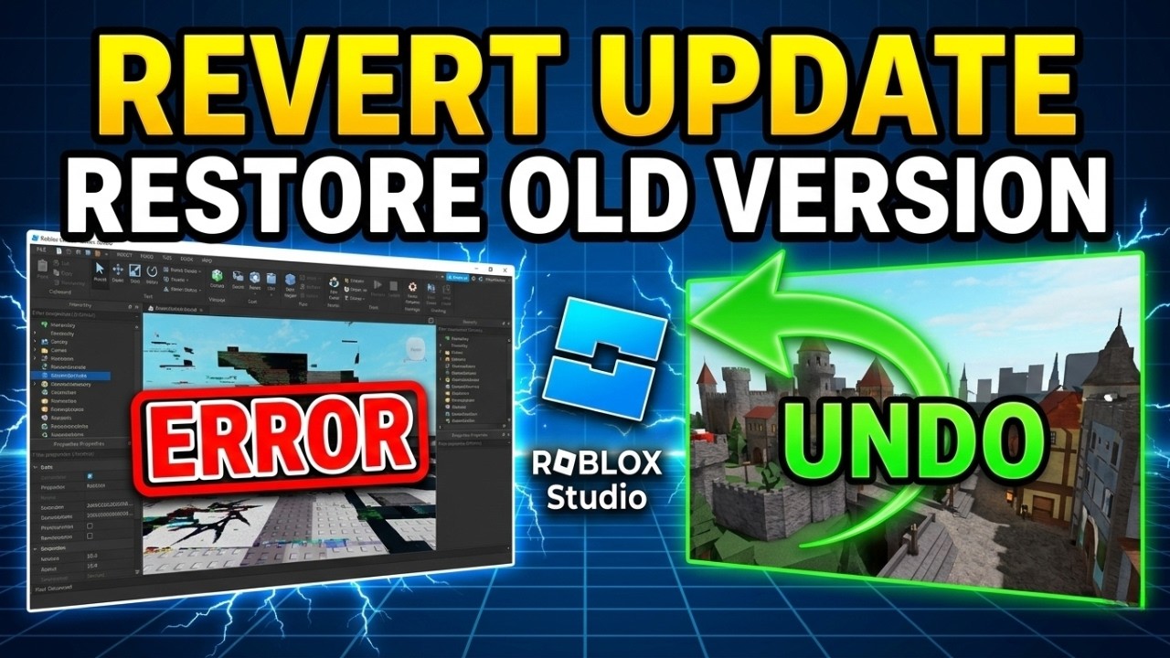 How To Revert A Game Version On Roblox 2026 Tutorial Restore 