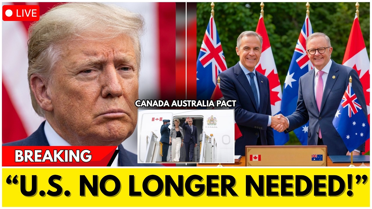 JUST IN: Carney LANDS in Sydney — Canada Australia DEEPEN $58B Defence and Minerals Ties