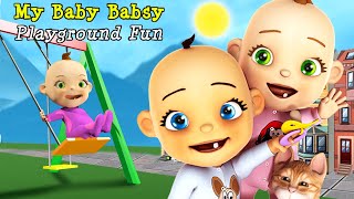 My Baby Babsy Playground Fun Game | Awesome Playground Game For Kids | Baby Care Game screenshot 1