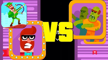 Bowmasters - Hipster vs Zombies Z Days - Gameplay Walkthrough part 114 (iOs, android)