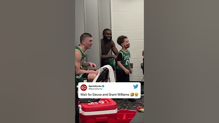 Deuce and Grant Williams clearly have beef 😭😂