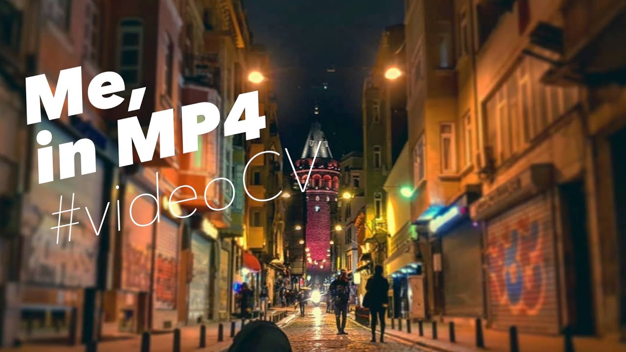 The Best Video CV ever... me in MP4 | 