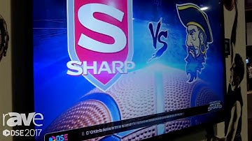 DSE 2017׃ Sharp Highlights PN-LE901 90“ Commercial Display with Integrated Tuner