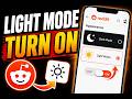 How To Enable Light Mode or Disable Dark Mode on Reddit (Step By Step Guide)