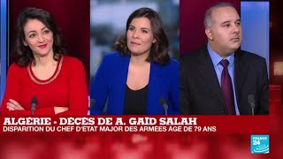 Algérie :  les conséquences de la mort du général Ahmed Gaïd Salah