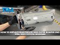 How to Replace Rear Driver Side Outer Bumper End 1996-2002 Toyota 4Runner