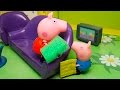 Видео про игрушки свинка Пеппа - День рождения мамы.