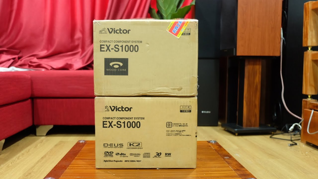 cfmartin45 　Victor EX-S1000 Đập Hộp Và Review Bộ Dàn Mini Victor S1000 | Rất Hiếm Ở Thời Điểm