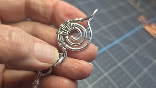 Making Components Wirewrapped Jewelry!  Easy DIY project. Cool Weaving Techniques 🪷