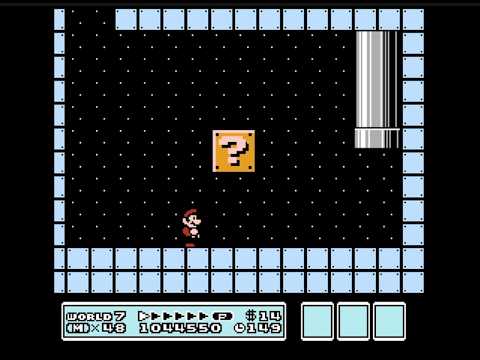 🎮 Super Mario Bros. 3 NES | Hidden Tanooki Suit Secret in World 7 Fortress 1!