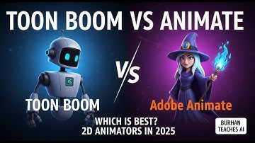 Toon Boom vs Adobe Animate – Which Is Best for 2D Animators in 2025? #technology